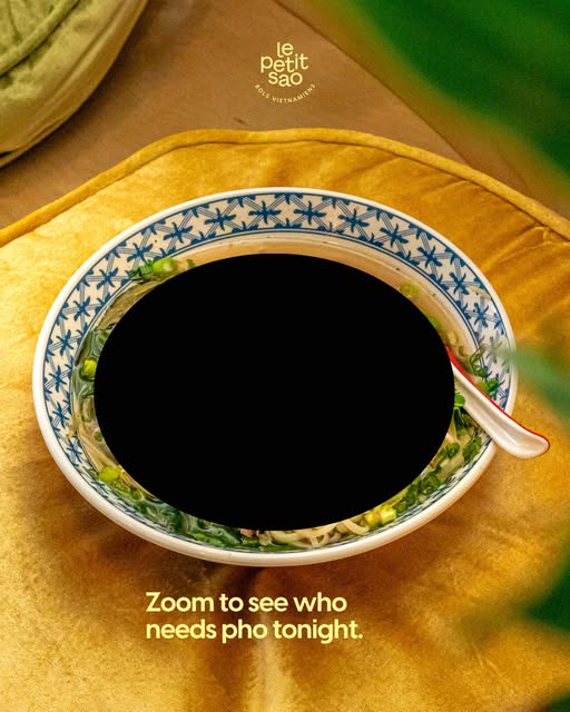 Zoom to see who needs pho tonight