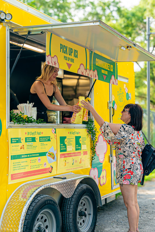 Le food truck du Petit Sao en événement