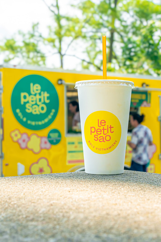 Service au food truck vietnamien