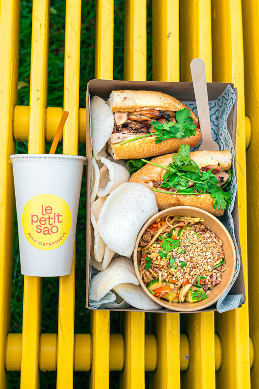 L'équipe du food truck Le Petit Sao